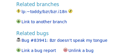 Direct links to code